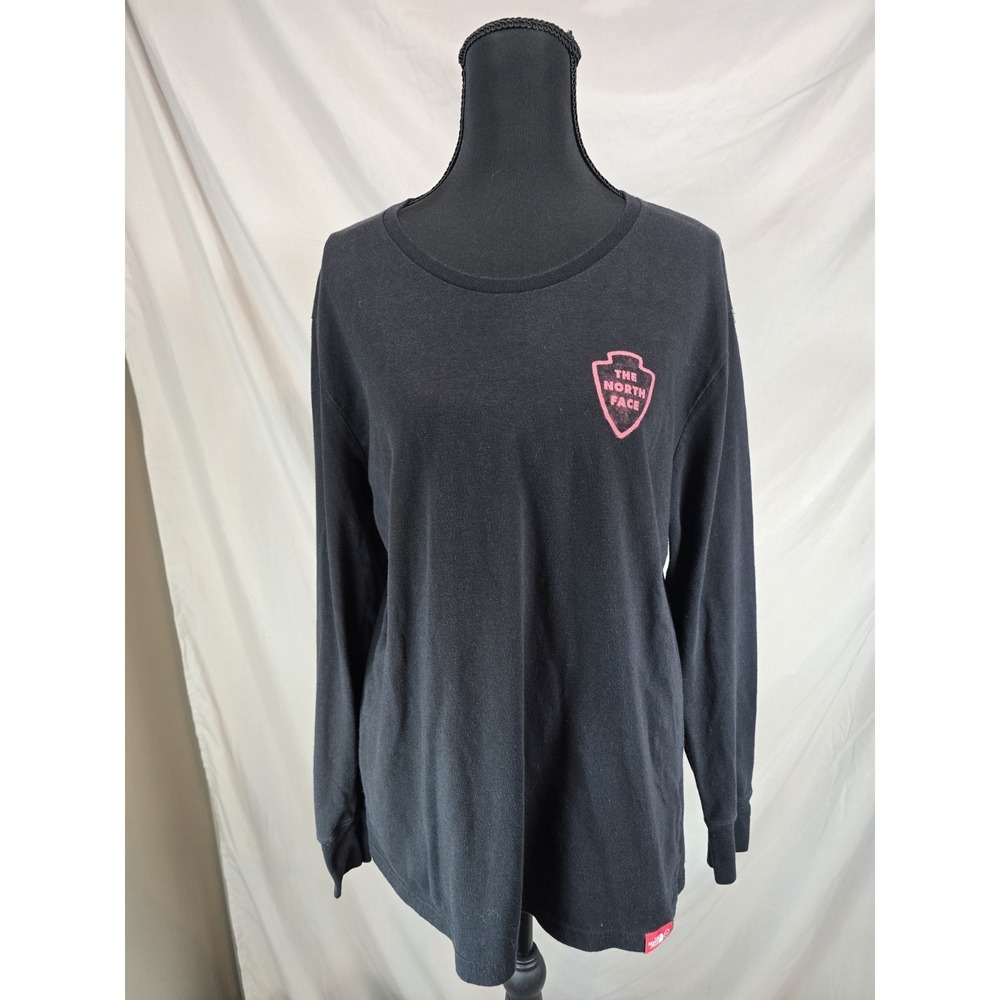 The North Face Womens Shirt‎ Climate Aweness Shirt Long Sleeve Black Large L